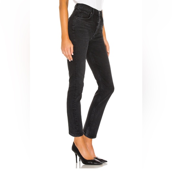 Agolde: Riley High Rise Straight Crop- Size: 29 - Picture 2 of 7